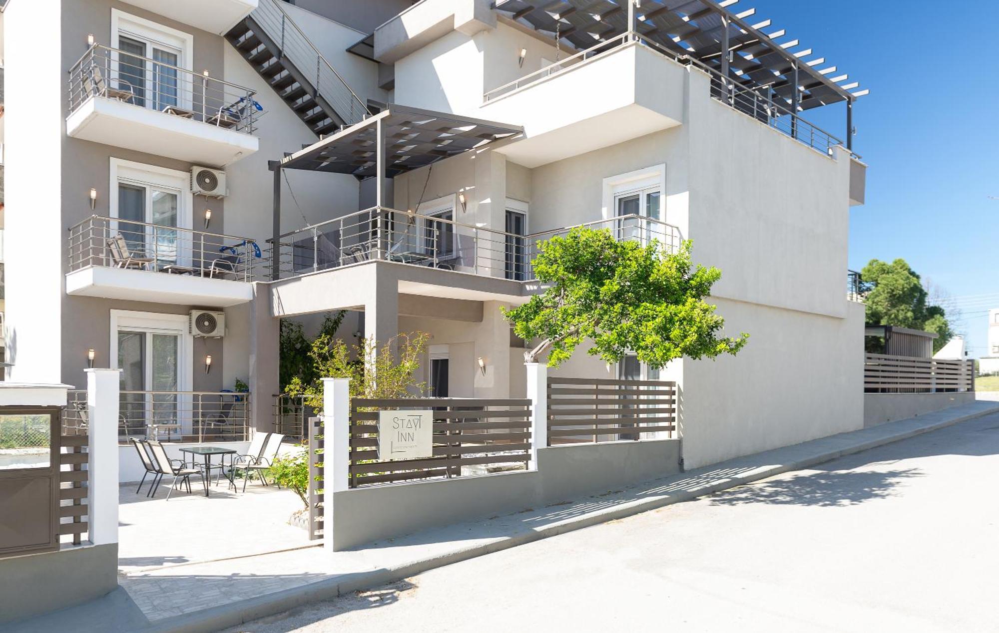 Stayinn Luxury Apartments Nea Kallikrateia Exterior foto